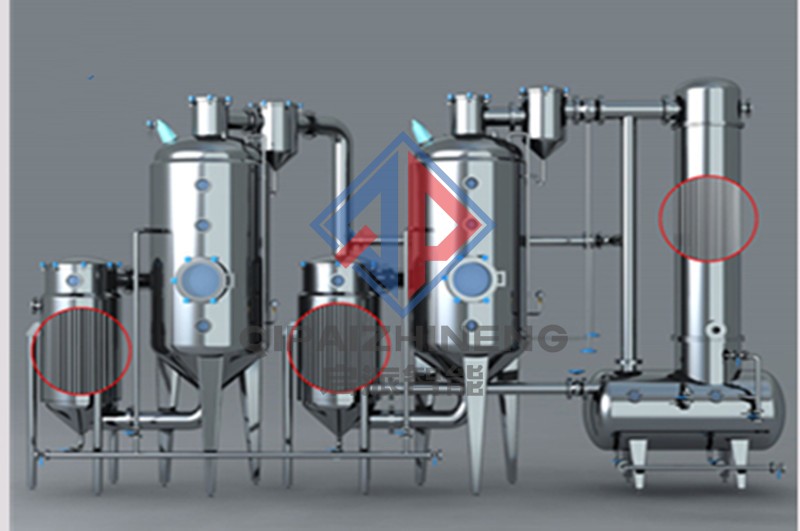 SJN-A型外循環(huán)雙效真空濃縮器結(jié)構(gòu)及性能